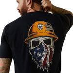 Men's Ariat Rebar Workman Born For This T-Shirt - Thumbnail 3 of 8