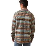 Men's Ariat Haldrich Retro Fit Long Sleeve Button Up Shirt - Thumbnail 2 of 4