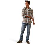 Men's Ariat Haldrich Retro Fit Long Sleeve Button Up Shirt - Thumbnail 4 of 4