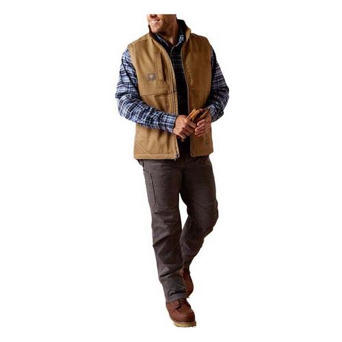 Men's Ariat Rebar DuraCanvas Vest - Primary Image
