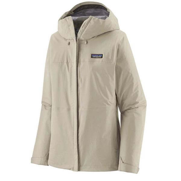 Women's Patagonia Torrentshell 3L Rain Jacket XLarge Wool White