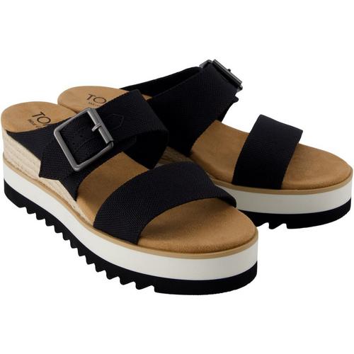 Women's Toms Diana Mule Wedge Sandals - Primary Image