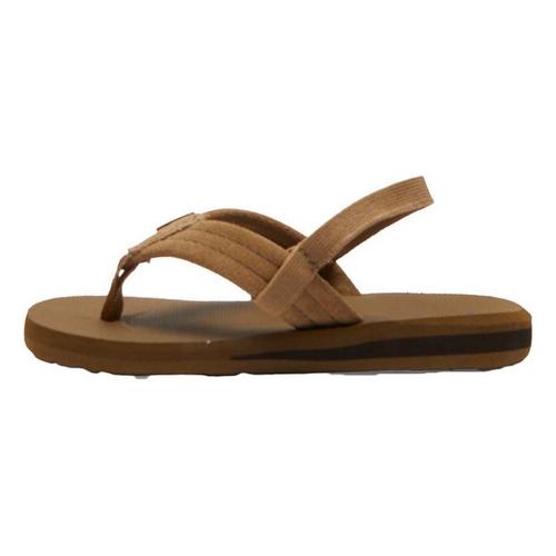 Toddler Boys' Quiksilver Carver Suede Flip Flop Sandals - Primary Image