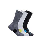 HOKA WoRun 3 Pack Crew Running Socks - Thumbnail 1 of 4