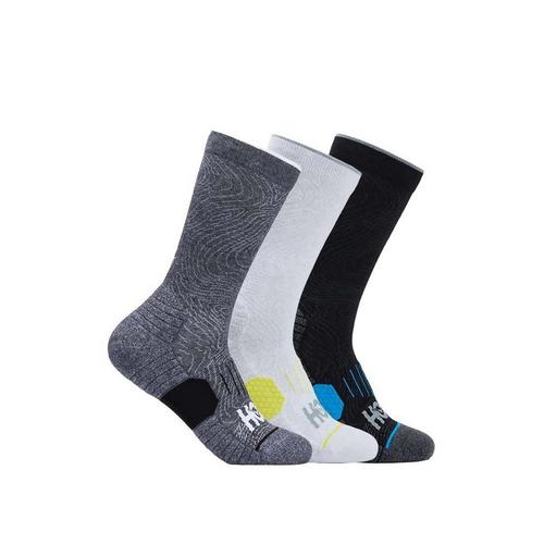 HOKA WoRun 3 Pack Crew Running Socks - Primary Image