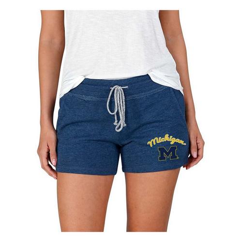 Concepts Sport Women's Michigan Wolverines Mainstream Shorts - Primary Image