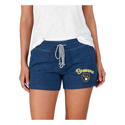 Concepts Sport Women's Milwaukee Brewers Mainstream Shorts - Primary Image