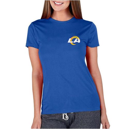 Concepts Sport Women's Los Angeles Rams Marathon T-Shirt - Primary Image