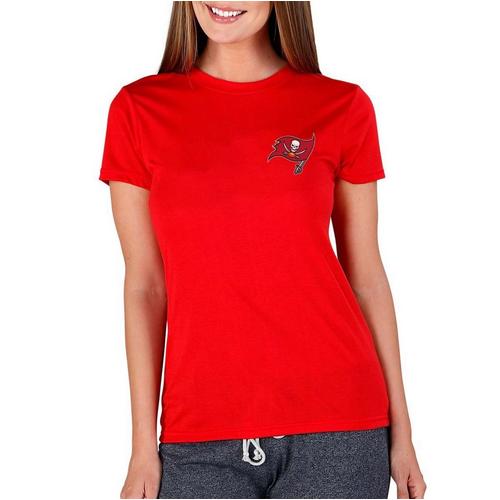 Concepts Sport Women's Tampa Bay Buccaneers Marathon T-Shirt - Primary Image