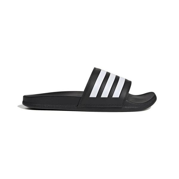 adidas Adilette Comfort Slide Sandals M9/W10 Black/Black/White