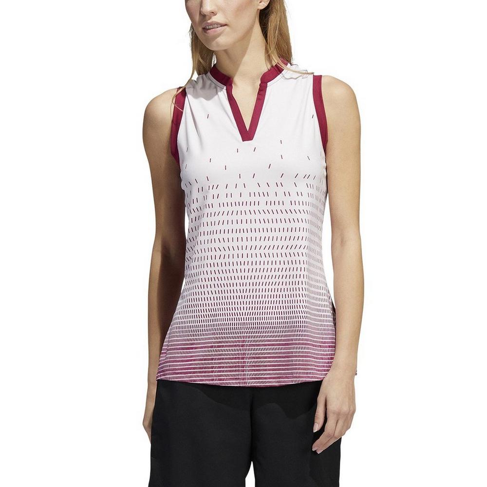 Women's adidas Gradient Primegreen Golf Polo
