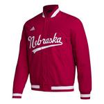 adidas Nebraska Cornhuskers Coaches Jacket - Thumbnail 1 of 2