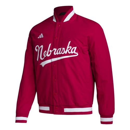 adidas Nebraska Cornhuskers Coaches Jacket - Primary Image