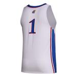adidas Kansas Jayhawks Basketball Swingman #1 Jersey - Thumbnail 2 of 2