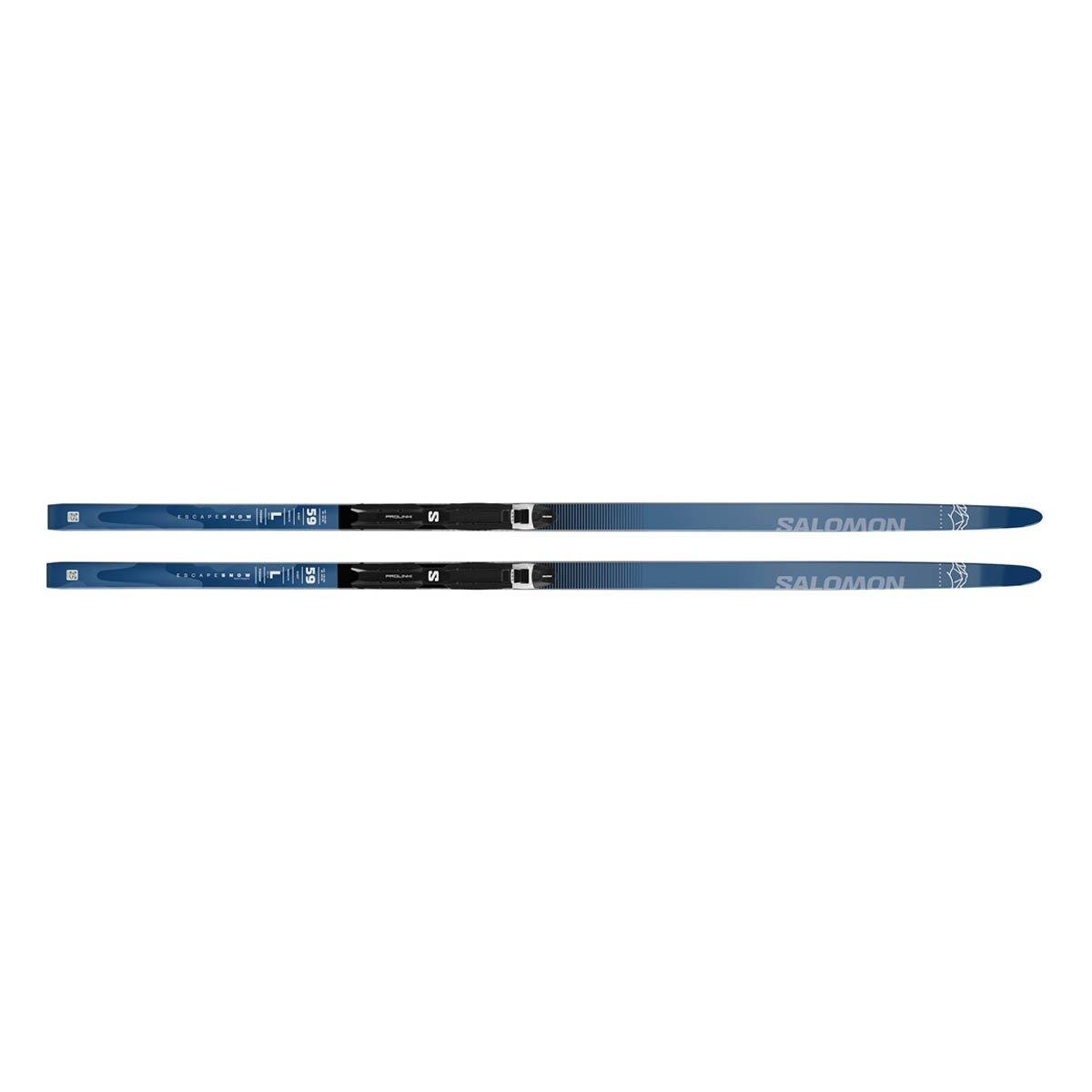 Salomon Escape Snow 59 Positrack Cross Country Skis + Prolink Auto