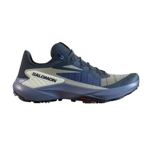 Women's Salomon Genesis Trail Running Shoes 8 Regular Carbon/Grisaliie/Aloe Wash