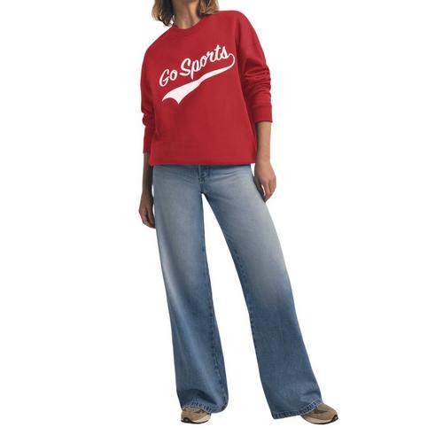 Women's Favorite Daughter Go Sports Crewneck Sweatshirt - Primary Image