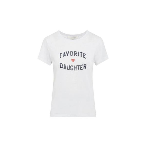 Women's Favorite Daughter Classic T-Shirt XSmall White