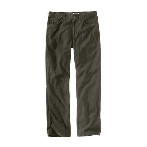 Men's Carhartt Rugged Flex Relaxed Fit Canvas 5-Pocket Utility Work Pants - Primary Image