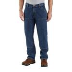 Men's Carhartt Straight Double-Front Dungaree Loose Fit Wide Leg Jeans - Thumbnail 1 of 5
