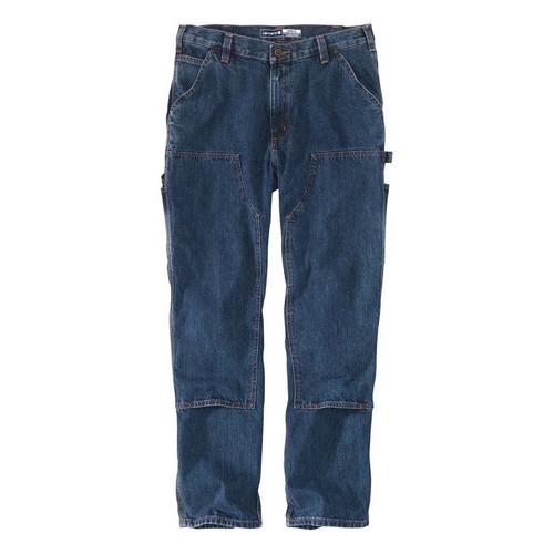 Men's Carhartt Straight Double-Front Dungaree Loose Fit Wide Leg Jeans - Primary Image