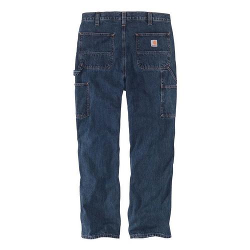 Men's Carhartt Straight Double-Front Dungaree Loose Fit Wide Leg Jeans - Primary Image