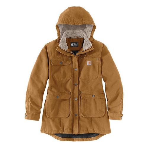 Women's Carhartt Loose Fit Washed Duck Jacket - Primary Image