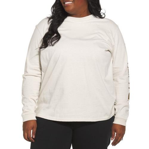 Women's Carhartt WK231 Workwear Logo Long Sleeve T-Shirt - Primary Image