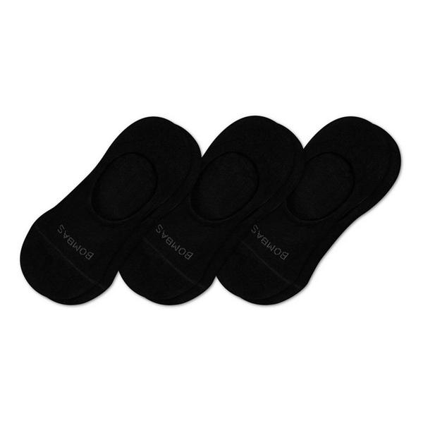 Bombas No Show Socks Small Black 3 Pack