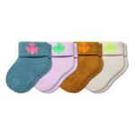 Baby Bombas Multi 4 Pack Ankle Socks - Thumbnail 1 of 5