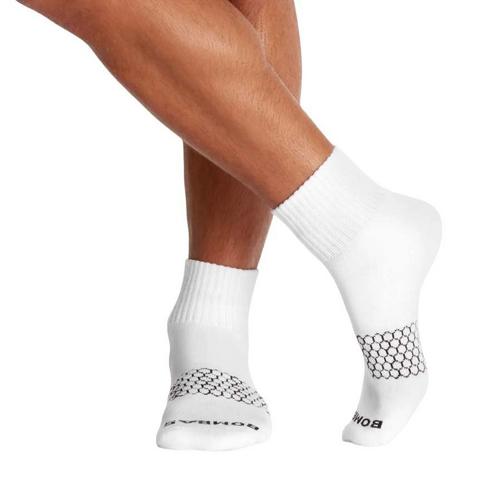 Men's Bombas Modern Rib 3 Pack Quarter Socks - Primary Image