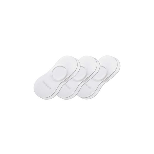 Men's Bombas No Show Socks Medium White 3 Pack