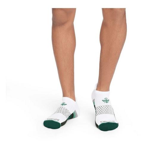Men's Bombas Solid Contrast Toe Golf No Show Running Socks - Primary Image