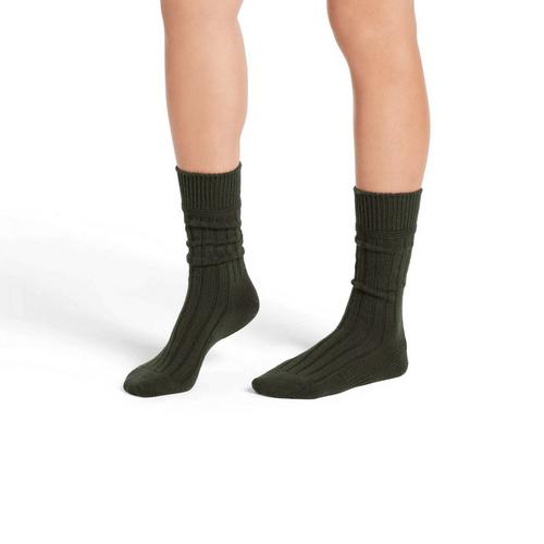 Men's Bombas Ribbed Merino Blend Cashmere Crew Socks - Primary Image