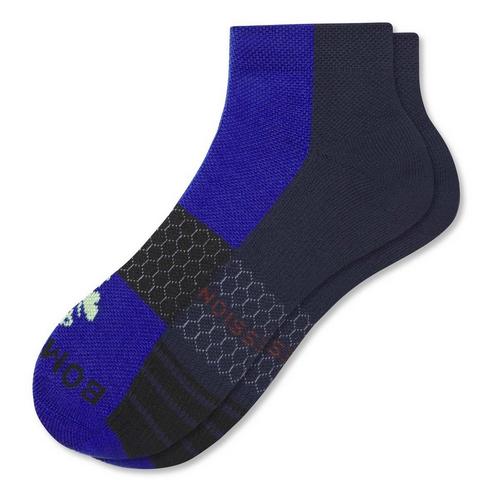 Bombas Solid Foot Bottom Stripe Performance Compression Ankle Socks - Primary Image