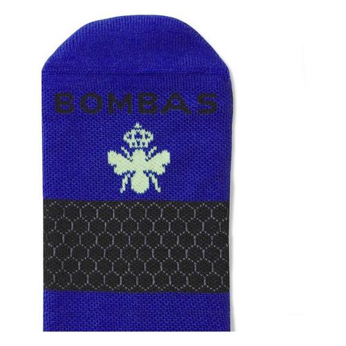 Bombas Solid Foot Bottom Stripe Performance Compression Ankle Socks - Primary Image