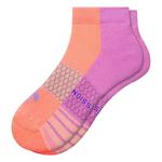 Bombas Solid Foot Bottom Stripe Performance Compression Ankle Socks - Thumbnail 1 of 4