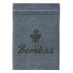 Bombas Solid Toe Border Half Crew Running Socks - Thumbnail 4 of 4