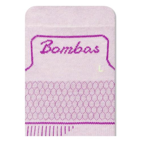 Women's Bombas Heather Border Stripe Ankle Socks - Primary Image