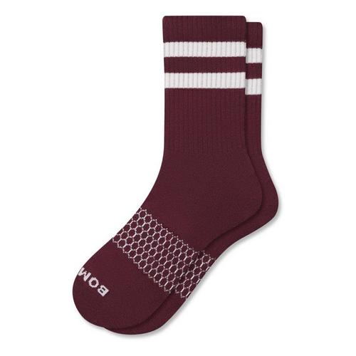 Bombas Solid HT Vintage Stripes Mid Calf Socks - Primary Image