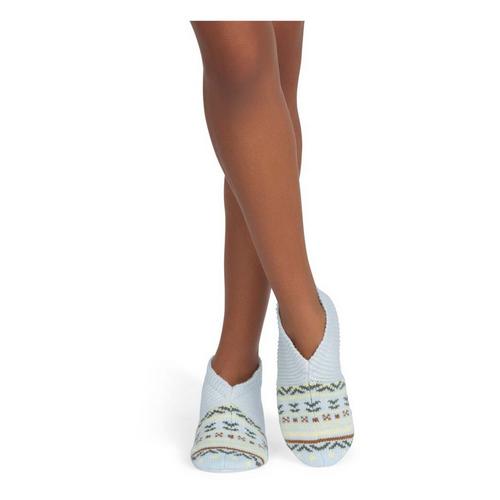 Women's Bombas Retro Fair Isle Gripper Slipper Socks - Primary Image