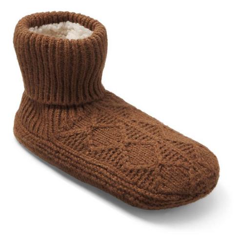 Women's Bombas Sweater Gripper Bootie Slipper Socks - Primary Image