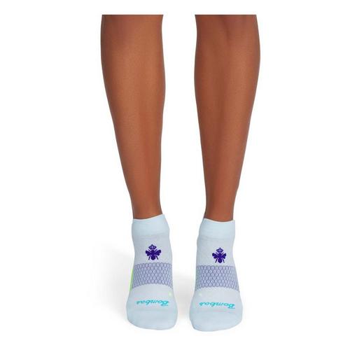 Bombas Solid Under Arch Colorblock Ankle Running Socks - Primary Image