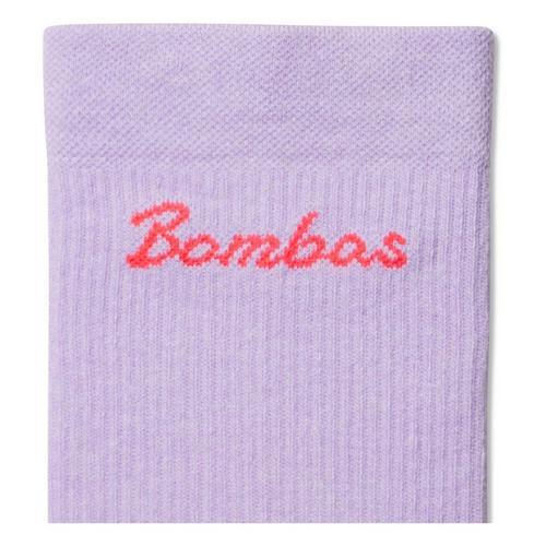 Women's Bombas Solid Diagonal Arch Stripe Mid Calf Running Socks - Primary Image