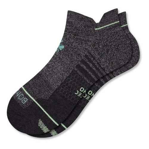 Men's Bombas Marl Striped Merino Blend Performance Ankle Socks - Primary Image