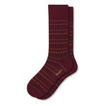 Men's Bombas Solid Micro Fairisle Dress Crew Socks - Thumbnail 1 of 2