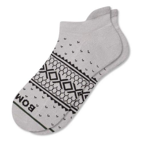 Men's Bombas Birds Eye Fairisle Ankle Socks - Primary Image