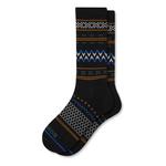 Bombas Retro Fairisle Crew Socks - Thumbnail 1 of 2