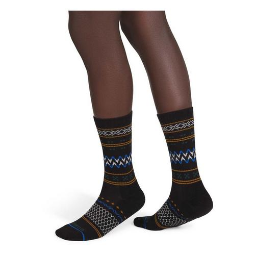 Bombas Retro Fairisle Crew Socks - Primary Image