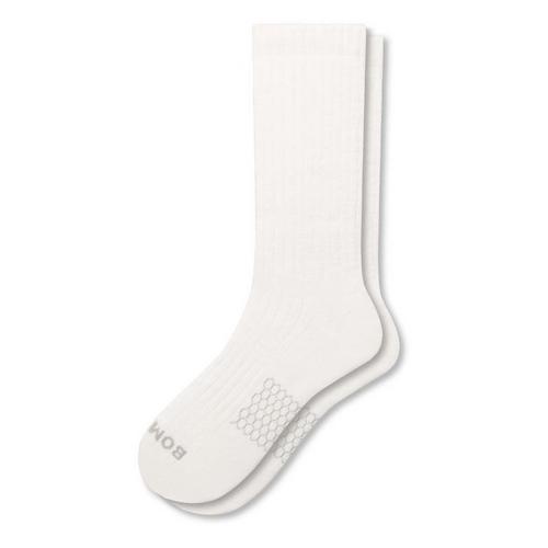 Men's Bombas Solid Half Honeycomb Crew Socks - Primary Image